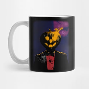 vintage pumpkin man halloween t-shirt Mug